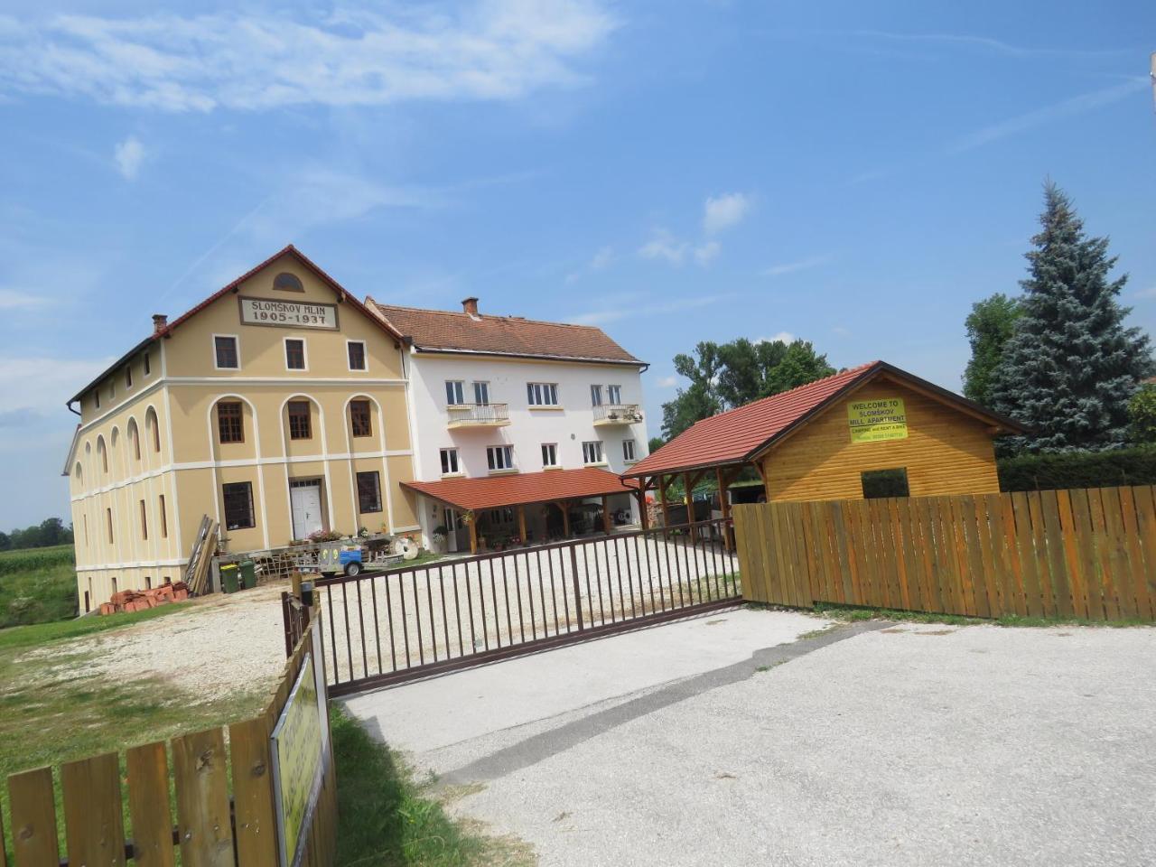 Mill House Apartment And Camping Ljutomer Eksteriør bilde